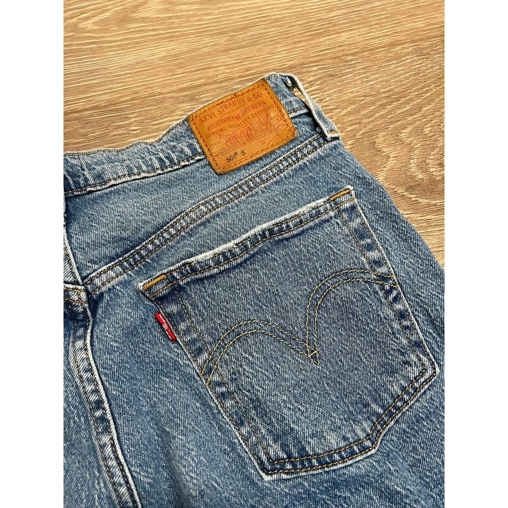 Levi’s Premium 501 S Skinny High Rise Jeans Size 29x28 Button Fly